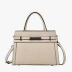 Structured Handbag with Soft Handles