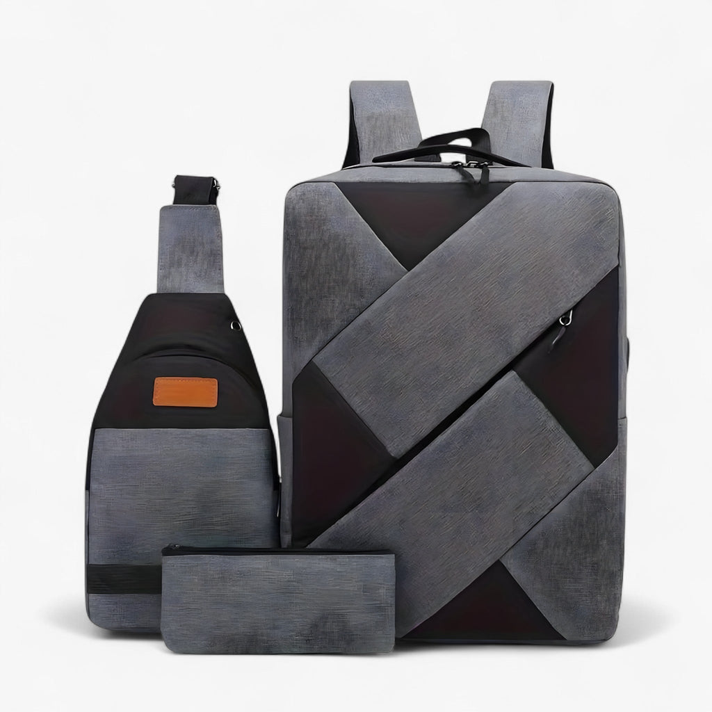 3-in-1 Backpack Set with Matching Accessories