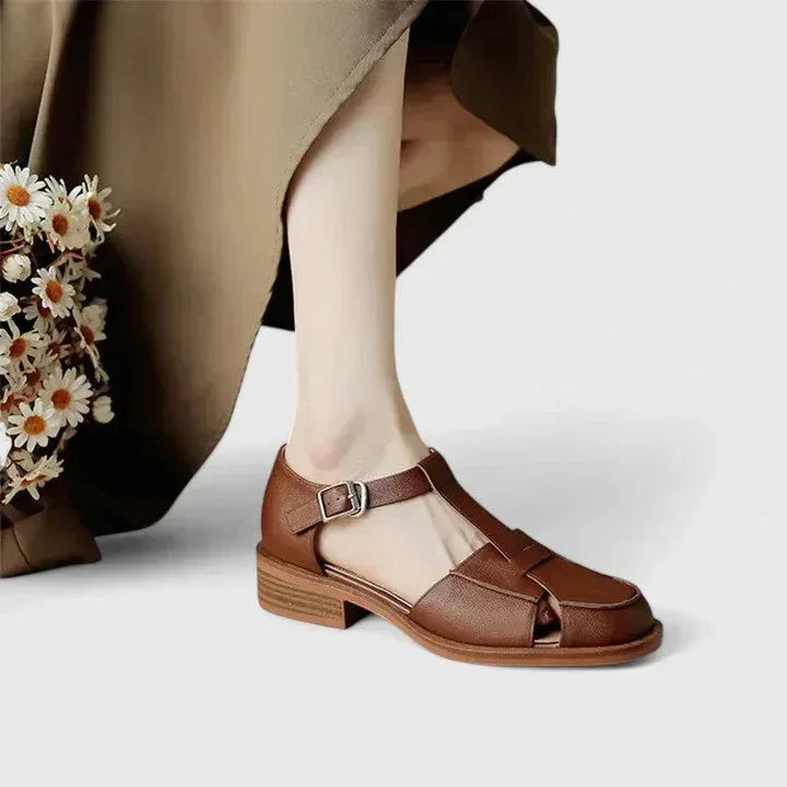 Sandalias Mary Jane con empeine transpirable