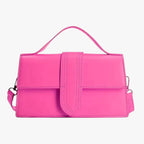 Luxurious Everyday Shoulder Bag in Bold Colourways