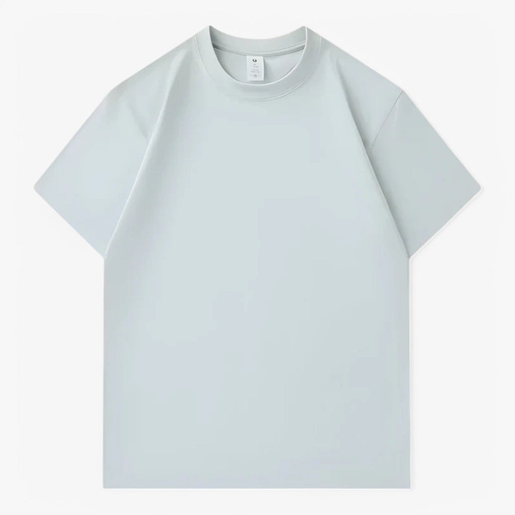 Oversize bomulls-T-shirt i tungt 250 g/m²-tyg