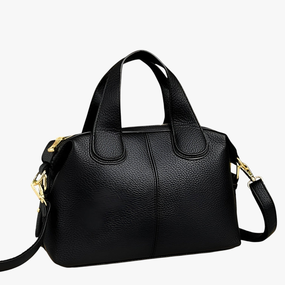 Compact PU Leather Crossbody Bag with Adjustable Strap