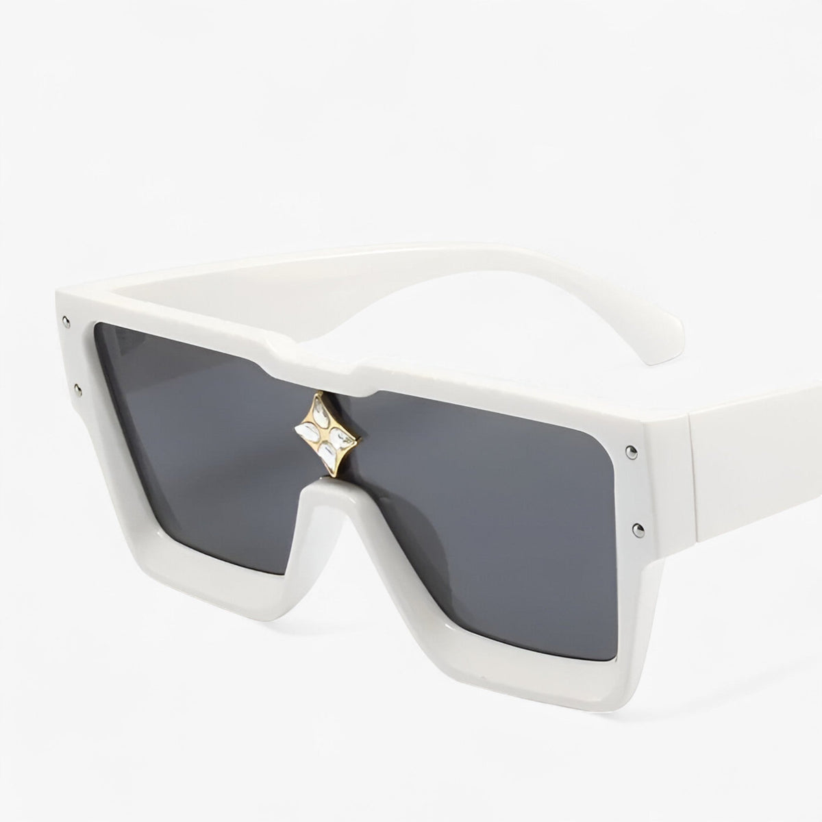 Square Frame Unisex Sunglasses with Lightweight Ergonomic Build
