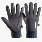 Guantes de invierno resistentes al agua con puntas táctiles