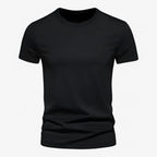 Oversized Cotton T-Shirt with a Relaxed Round Neckline
