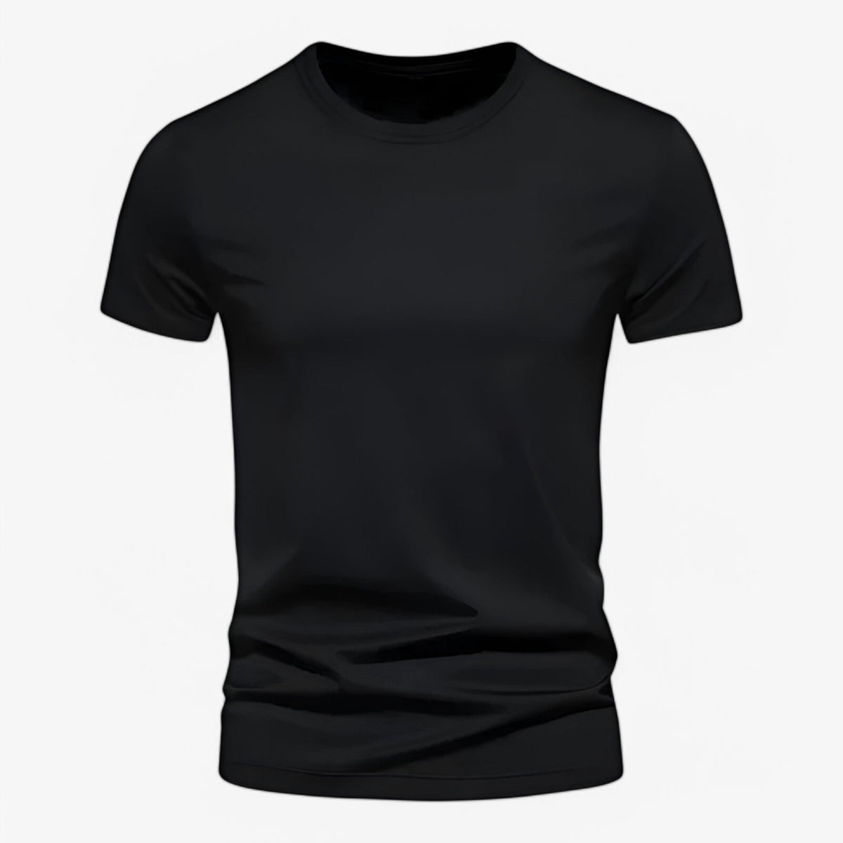 Oversize T-shirt i bomull med avslappnad rund halsringning