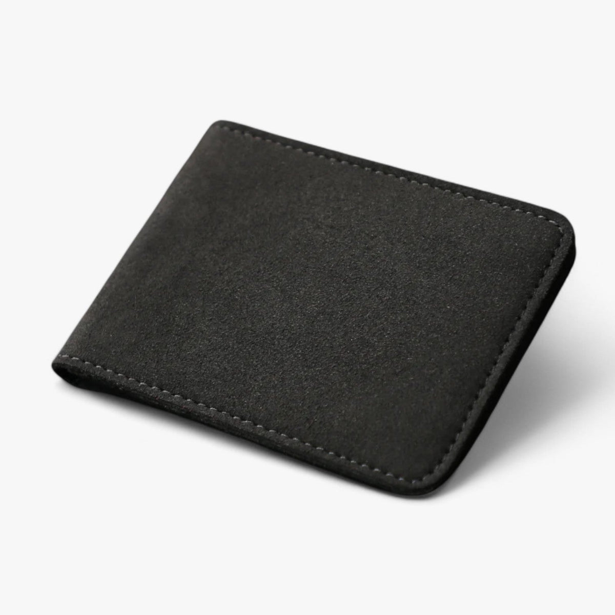 Suede-Look Cardholder with Multiple Compartments