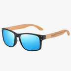 Handmade Beech Wood Sunglasses with Polarised Lenses