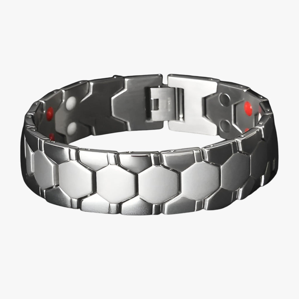 Removable Geometric Bracelet with Adjustable Sizing