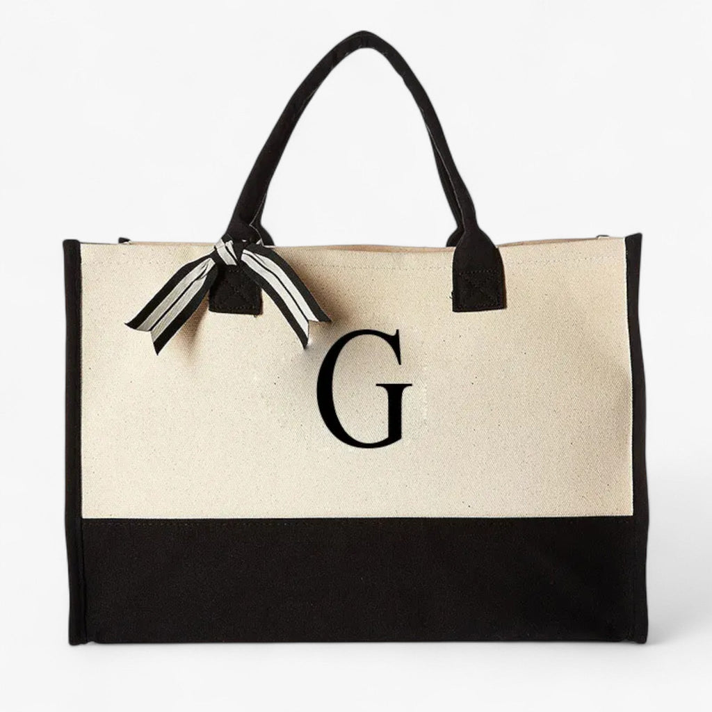 Personalised Canvas Cotton Tote Bag with Custom Print