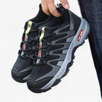 Water-Resistant Walking Shoes with Slip-Resistant Sole