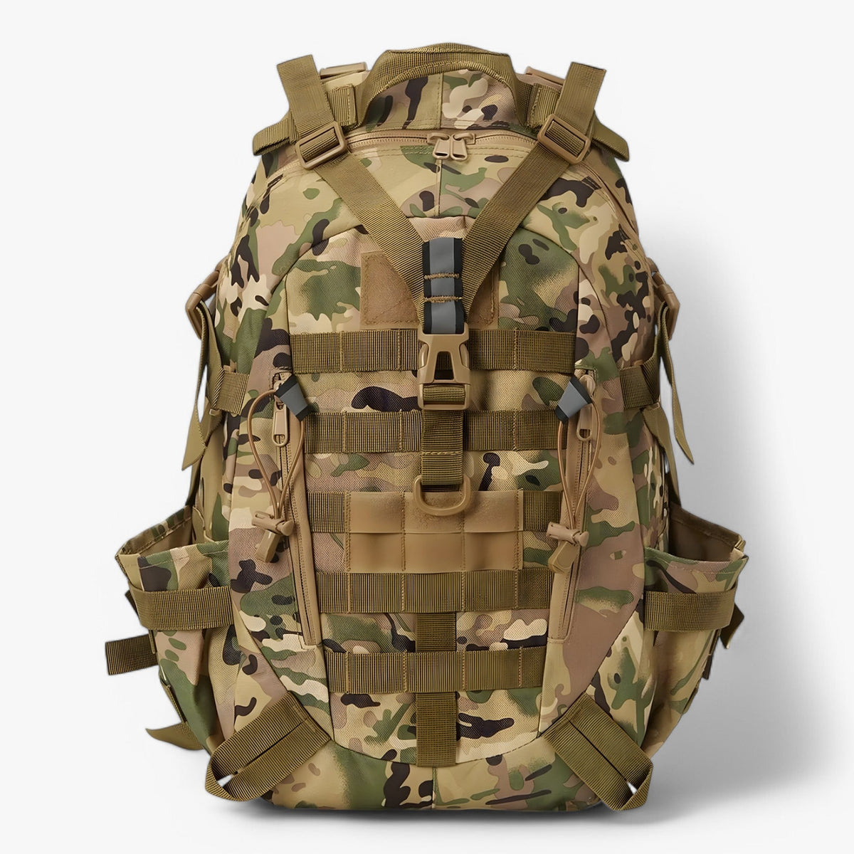 40L Tactical Backpack with Modular MOLLE Attachment System
