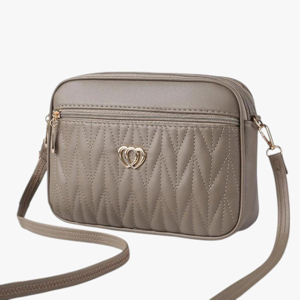Bolso de piel sintética PU suave con correa bandolera ajustable