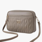 Bolso de piel sintética PU suave con correa bandolera ajustable