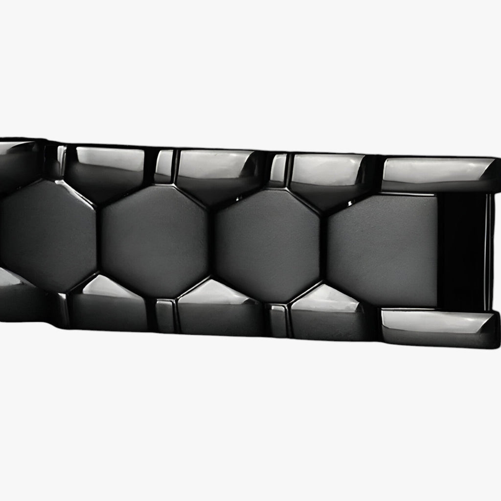 Removable Geometric Bracelet with Adjustable Sizing