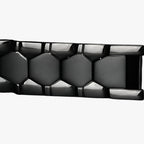 Removable Geometric Bracelet with Adjustable Sizing