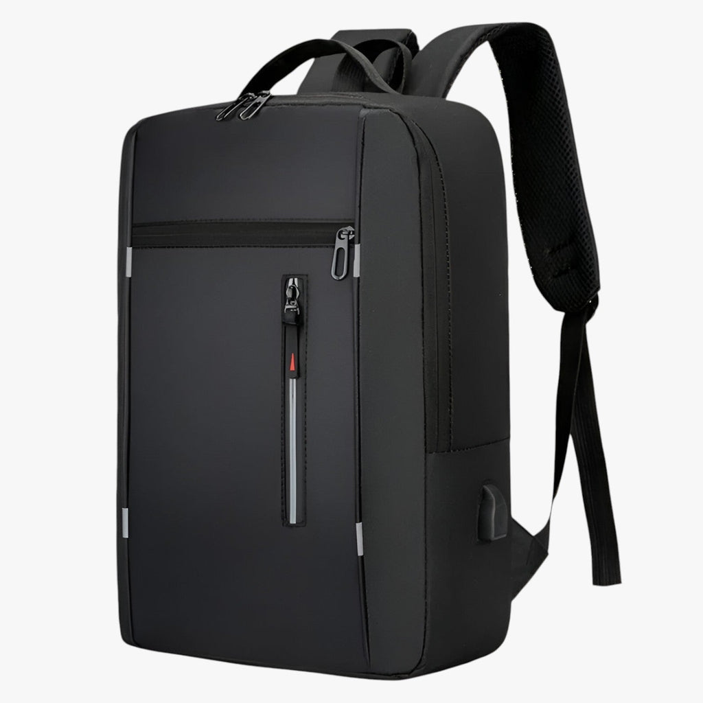 Water-Resistant Laptop Backpack with USB Charging Port