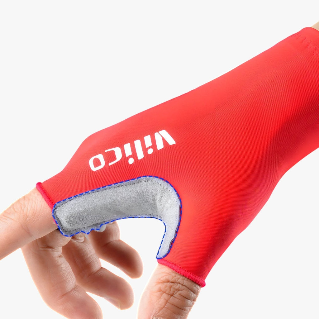 Guantes de ciclismo de medio dedo con paneles de malla transpirable