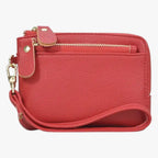 Compact Wallet with Keyring and Zip Coin Pocket
