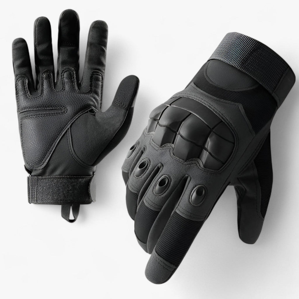 Tactical work gloves with touchscreen compatibility