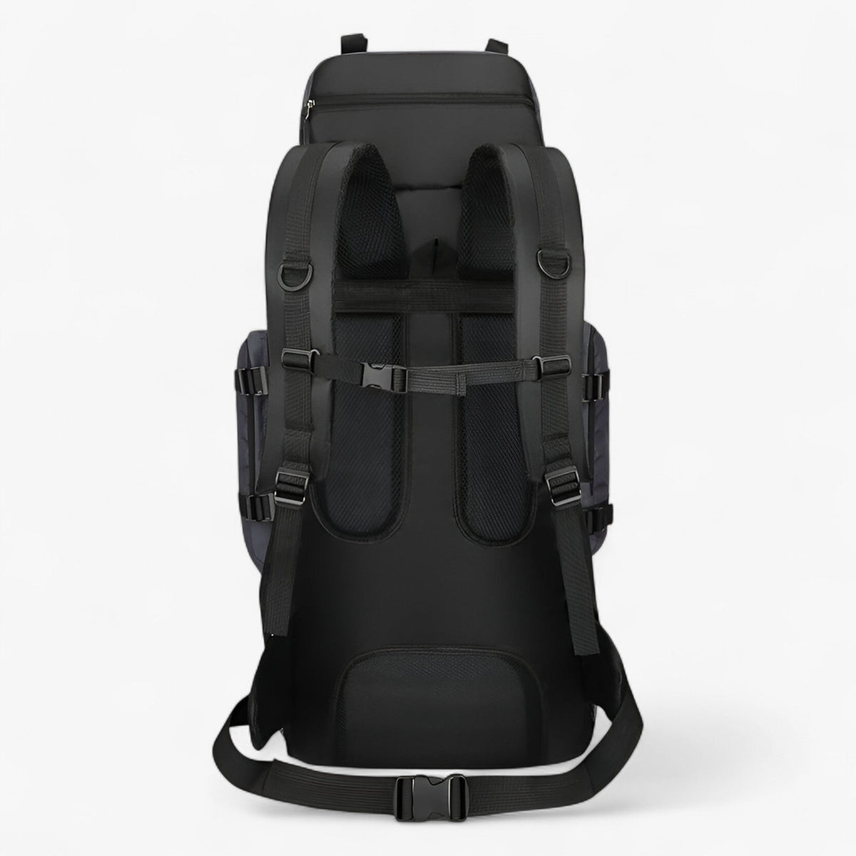 90L Water-Resistant Nylon Backpack for Hiking and Travel