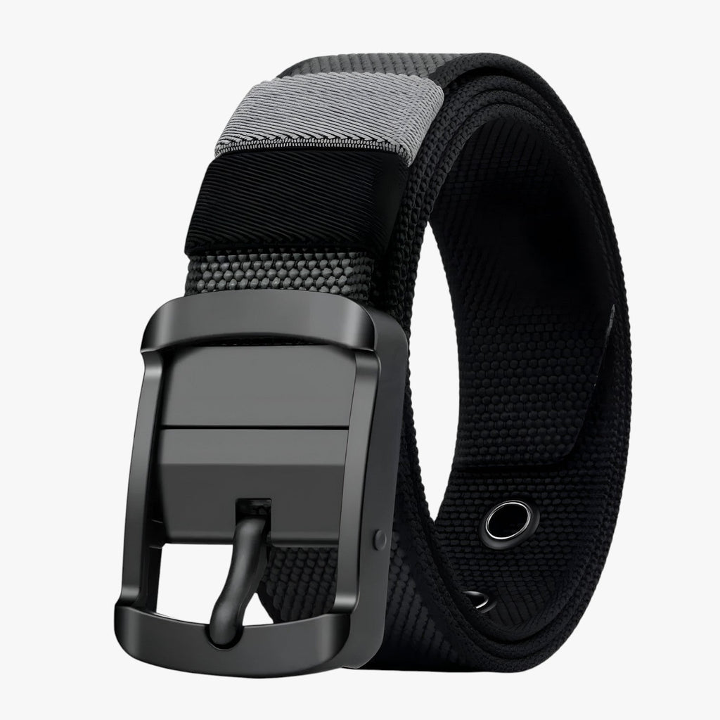 Reversible Woven Nylon Belt, Two Looks in One