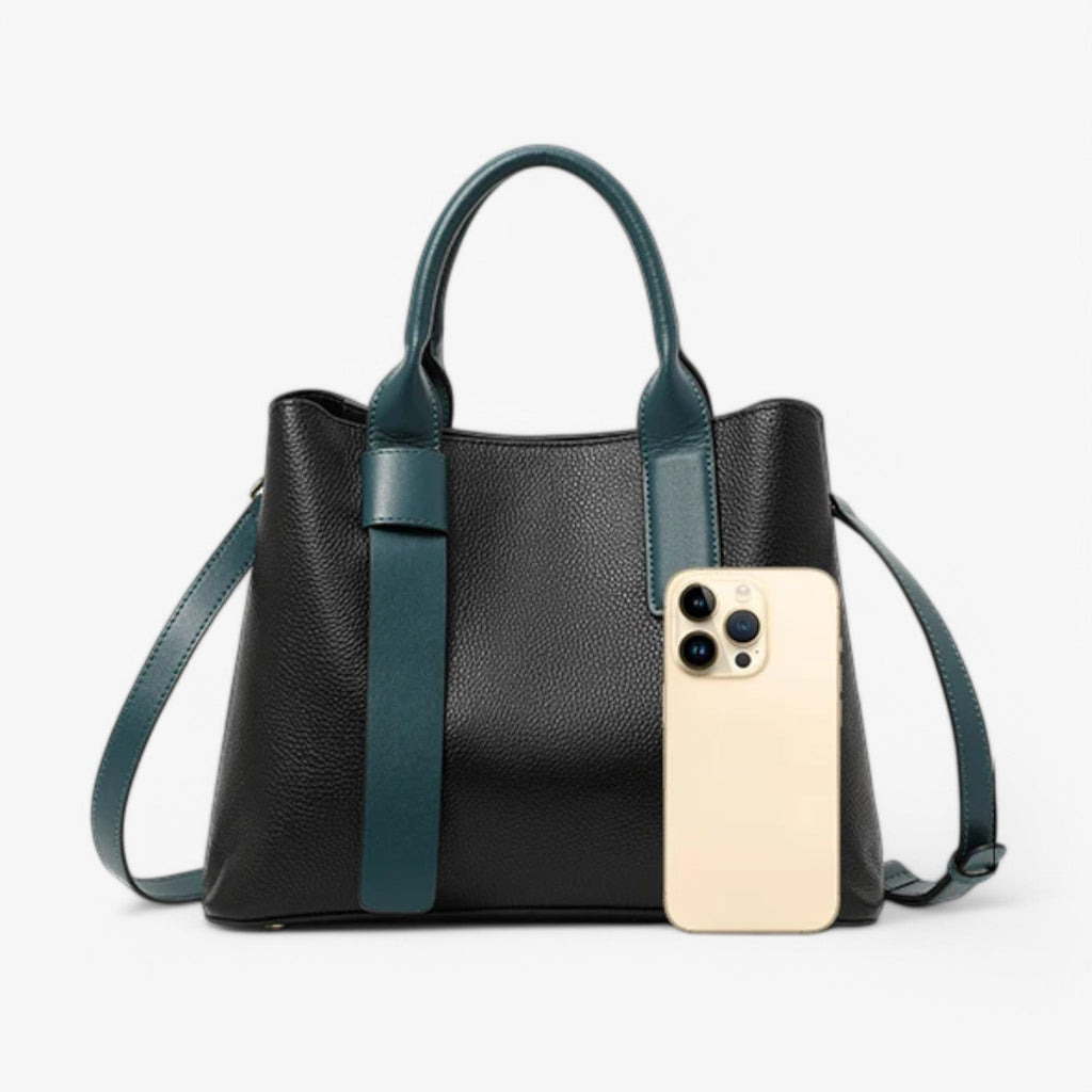 Soft Structured Shoulder Bag with Adjustable Strap
