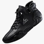 Zapatos artesanales de hombre en piel sintética transpirable con plantilla acolchada