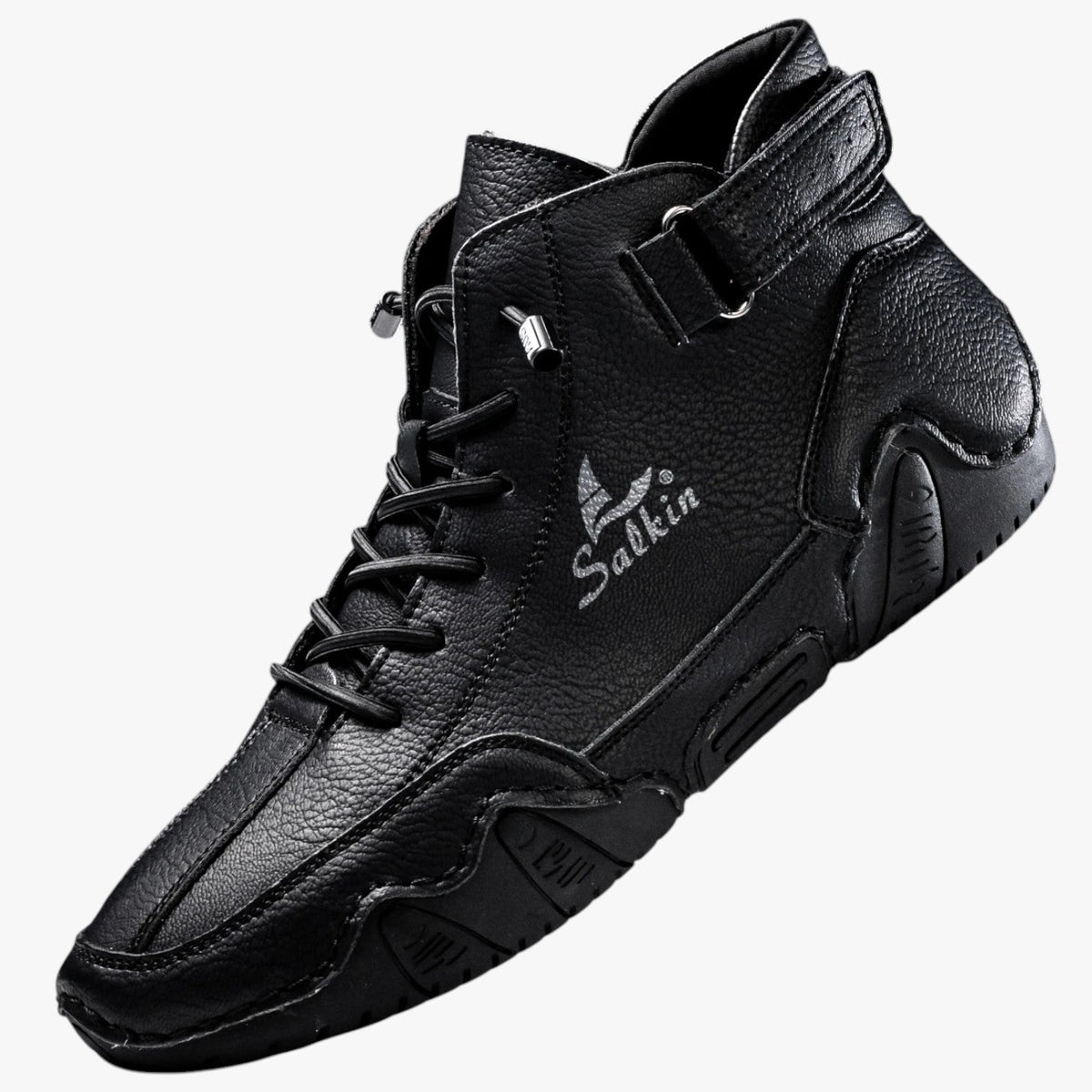 Zapatos artesanales de hombre en piel sintética transpirable con plantilla acolchada