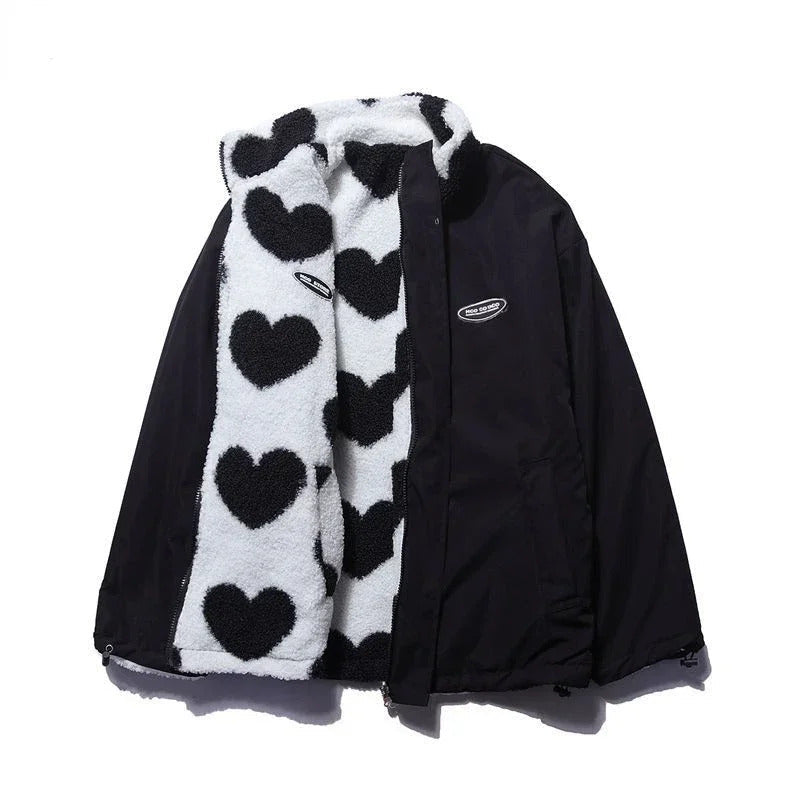 Reversible Jacket with Two Wearable Sides