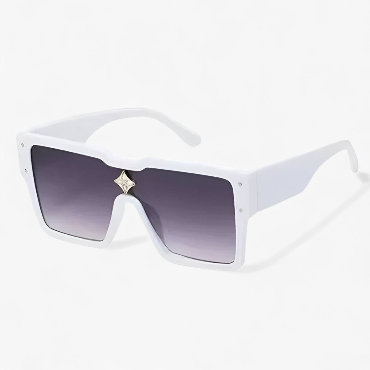 Oversized Square Sunglasses with a Sturdy Lightweight Build
