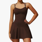 Quick-Drying Sports Dress with Hidden Side Pocket