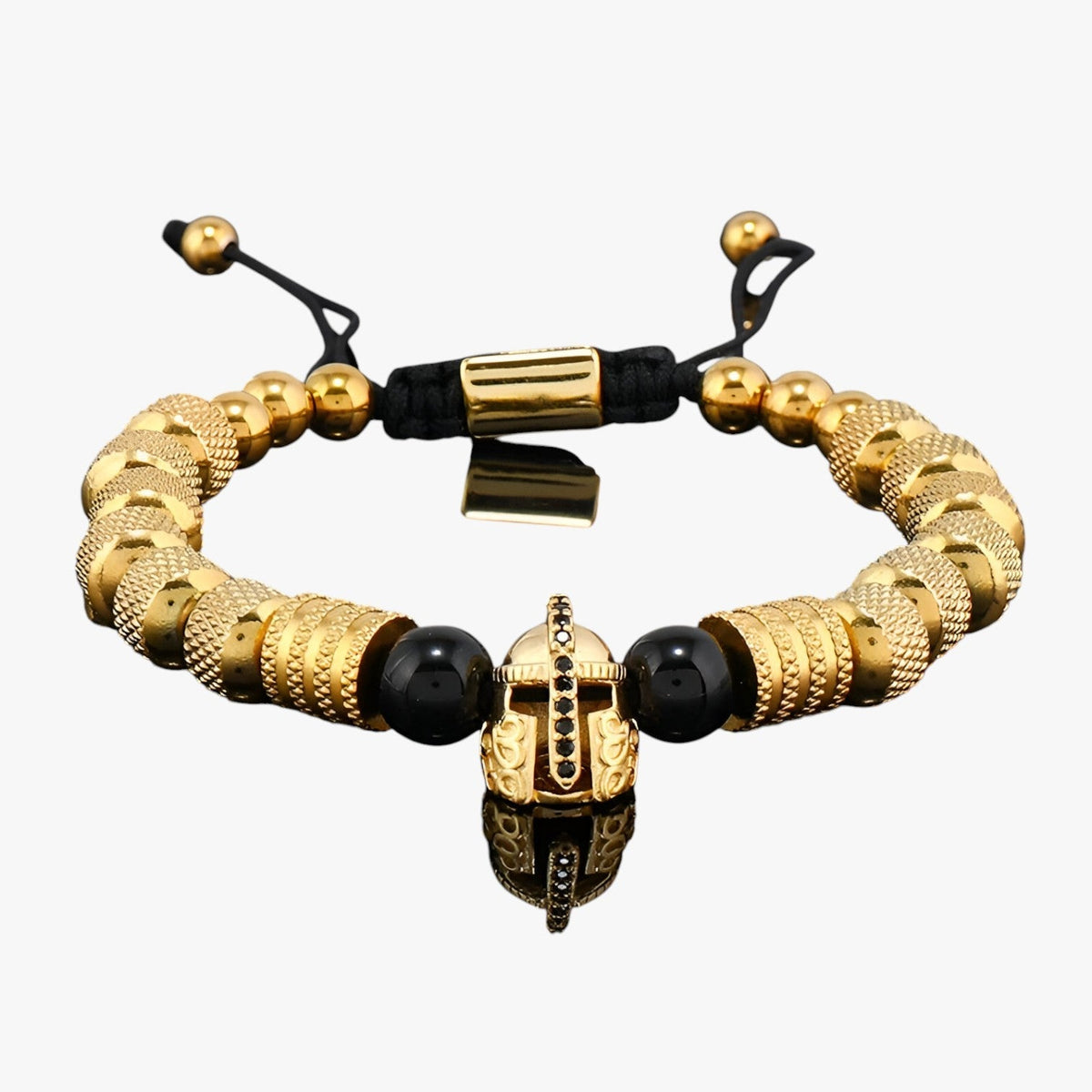 Spartan Helmet Stainless Steel Bracelet for Men