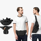 Multifunctional tactical waist bag for outdoor use