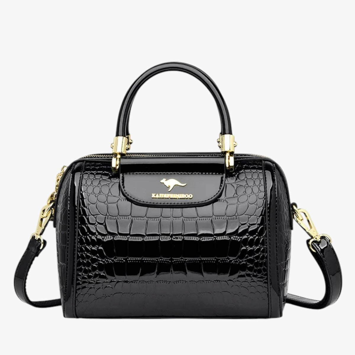 Structured Shoulder Bag with Adjustable Strap