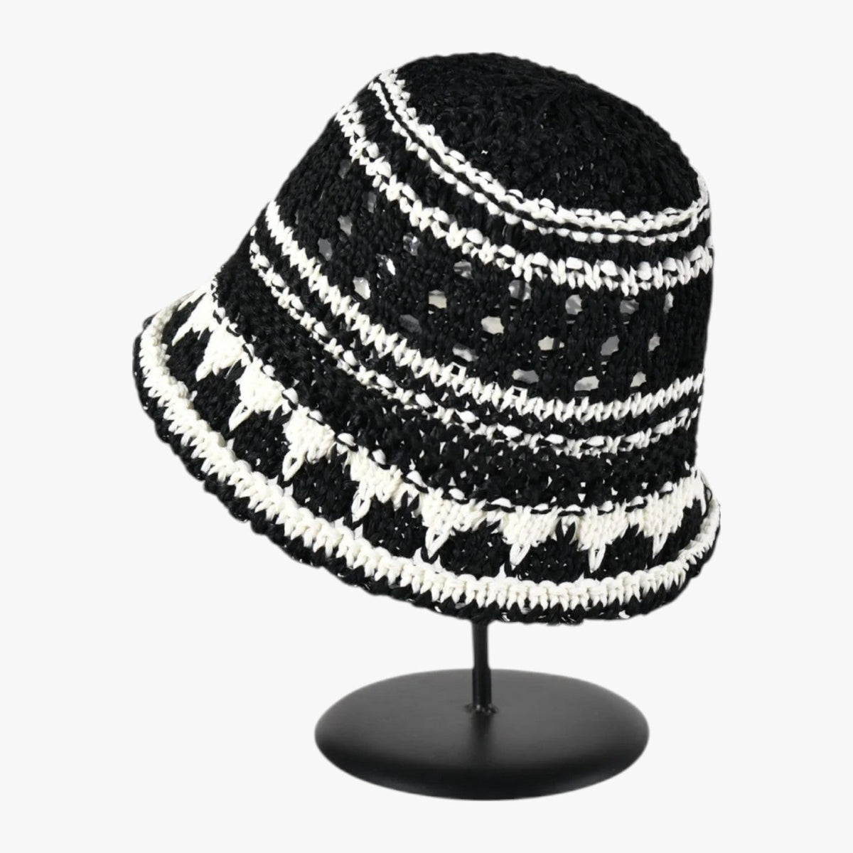 Foldable Wide-Brim Felt Sun Hat for Summer Days Out
