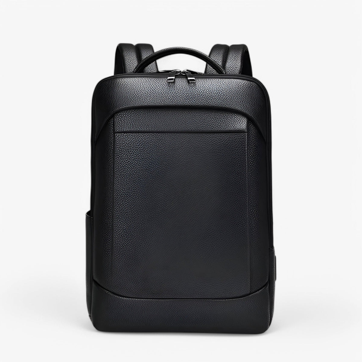 Faux Leather Backpack with Built-In USB Charging Port