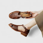 Sandalias Mary Jane con empeine transpirable