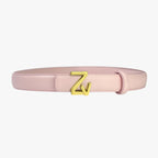 Adjustable Waist Belt with Refined Statement Buckle