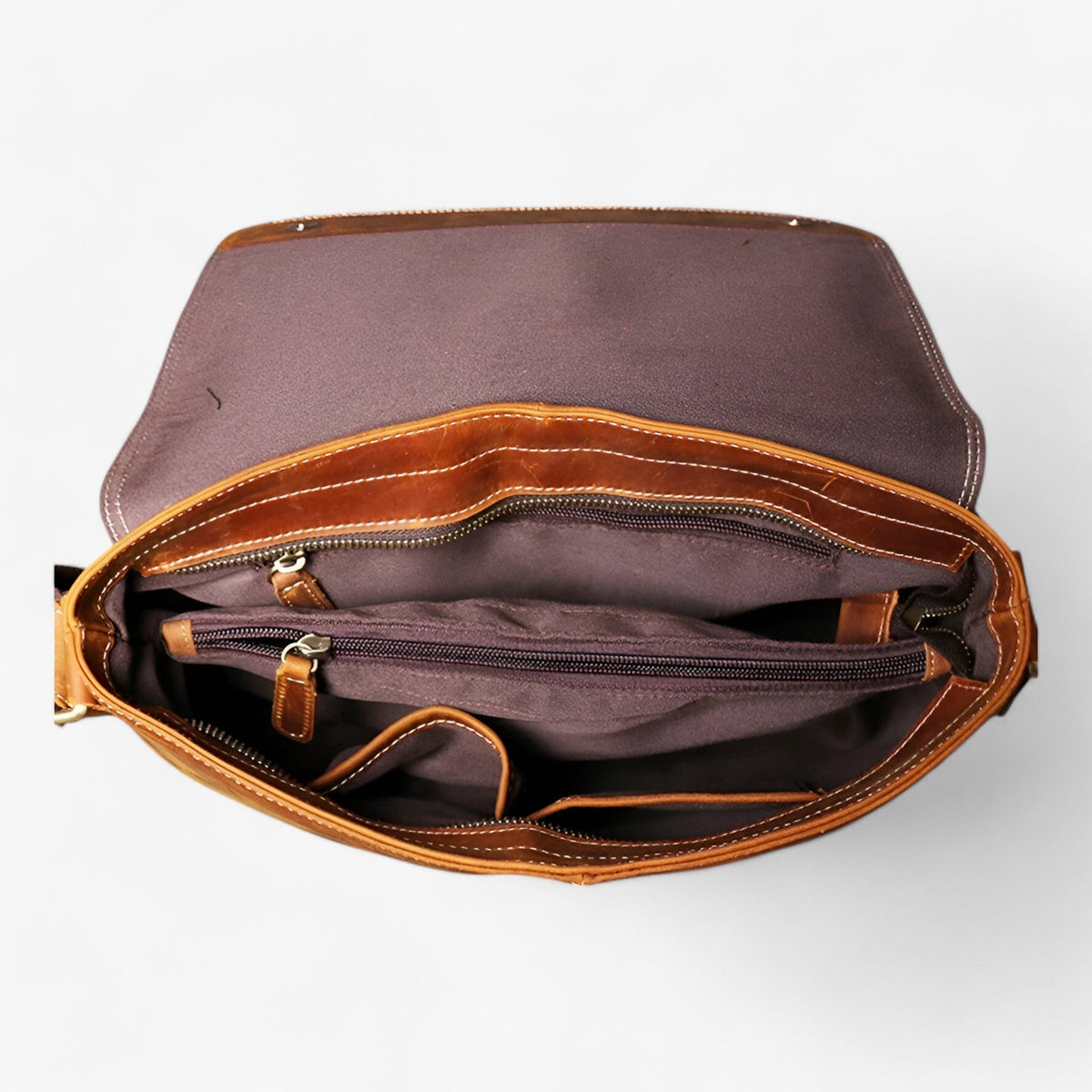 Bolso de hombro estructurado para documentos A4 y uso diario
