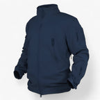 Softshell Jacket with Fleece Lining and Adjustable Hood