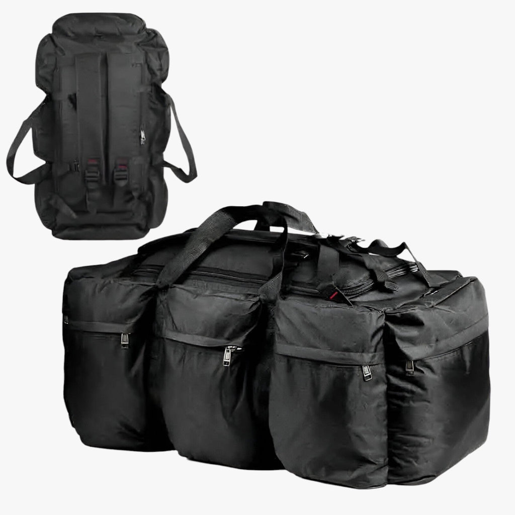 100L Water-Resistant Travel Backpack for Long Trips