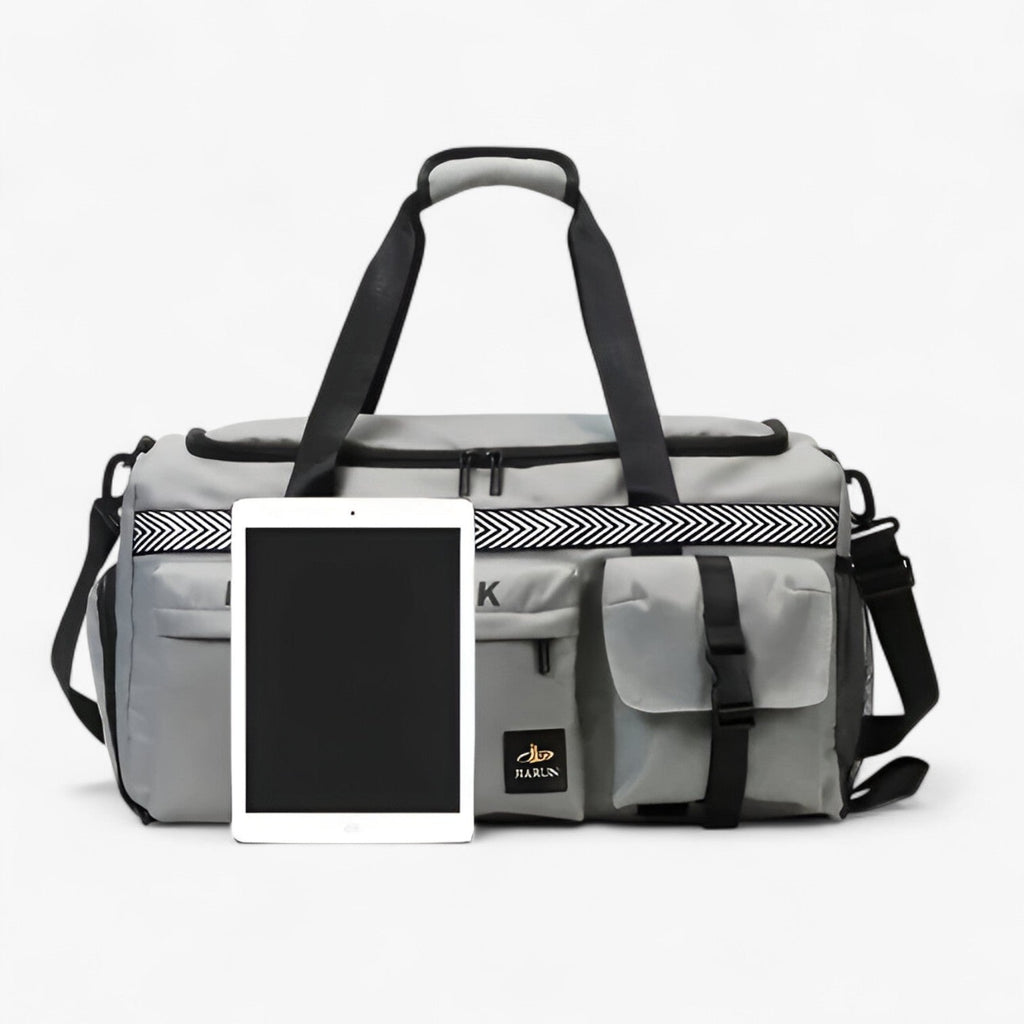 Lightweight Water-Repellent Travel Bag with Compartments