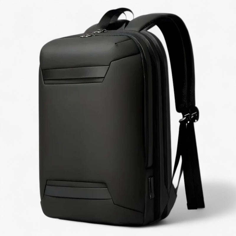 Water-Resistant Backpack with Built-In USB Charging Port