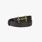 Soft Faux Leather Belt with Adjustable Buckle and Timeless Design