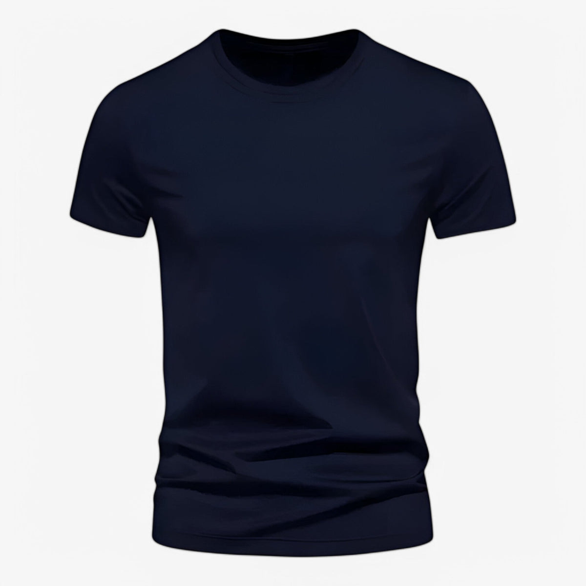 Oversize T-shirt i bomull med avslappnad rund halsringning