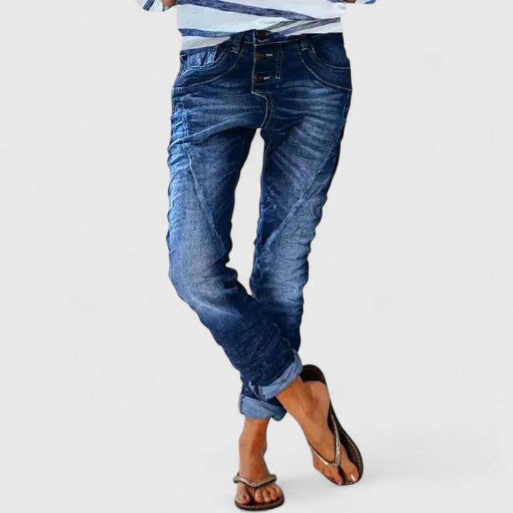Refined Cut Trousers with Flattering Line