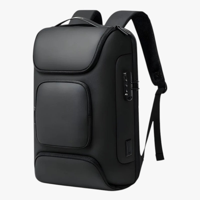 Water-Resistant Backpack with USB Charging Port