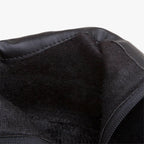 Botas altas con hebilla y cremallera lateral para otoño e invierno