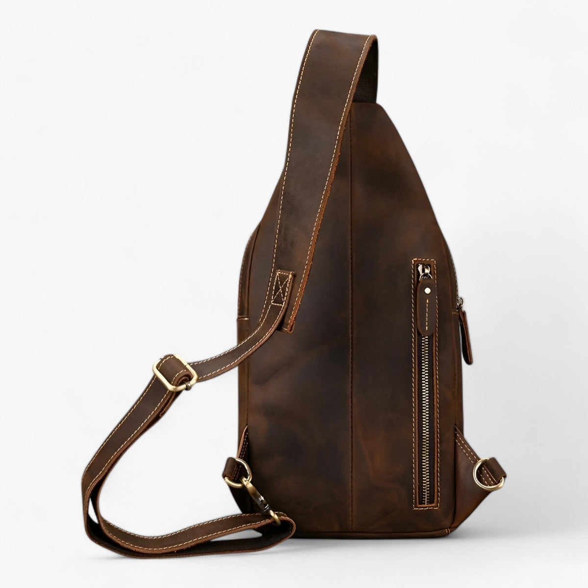 Textured Cross-Body Satchel for Daily Use